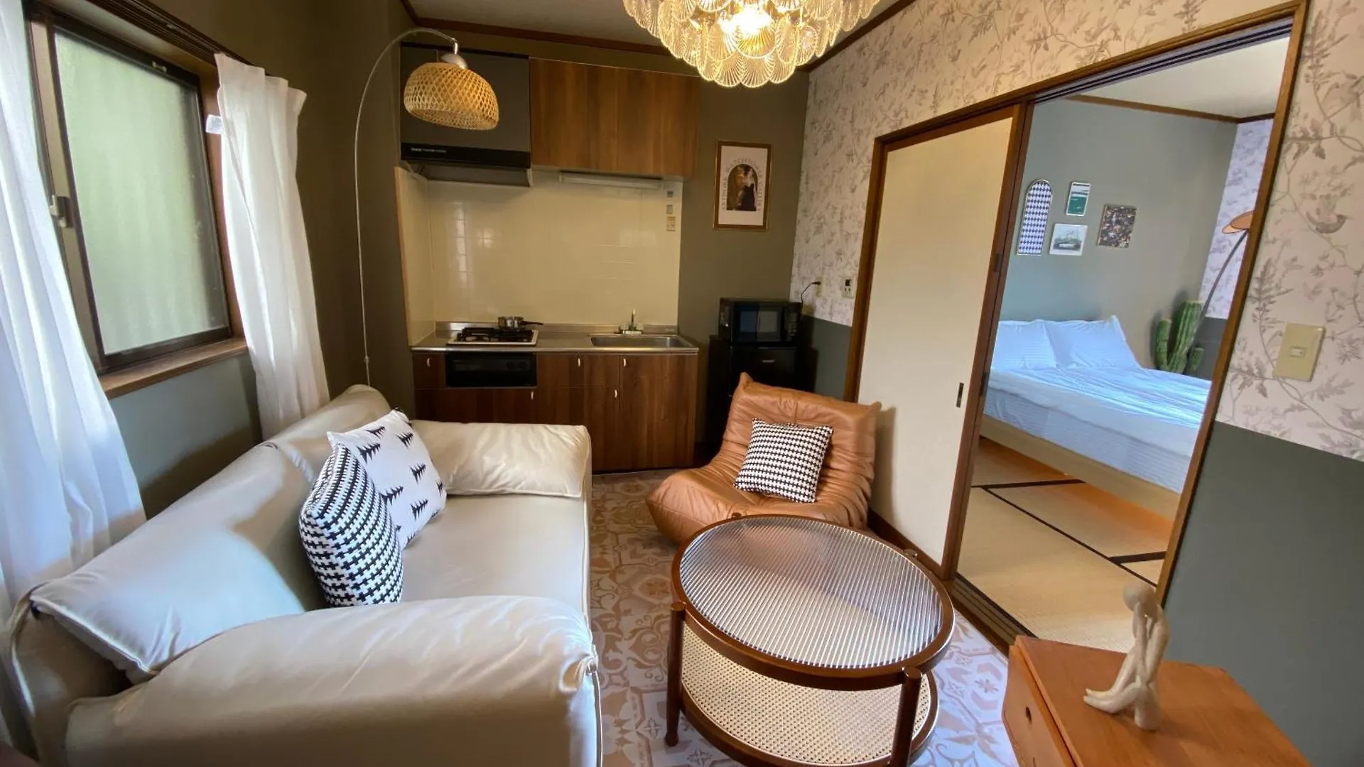 Apartmán 森の中富士山見える部屋202 Hakone